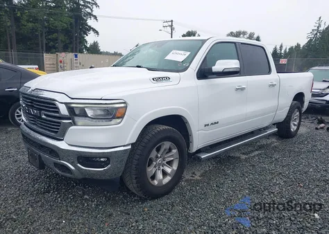 2021 Ram 1500 Laramie 4X4 6'4 Box from USA, damaged, VIN 1C6SRFRT5MN522184